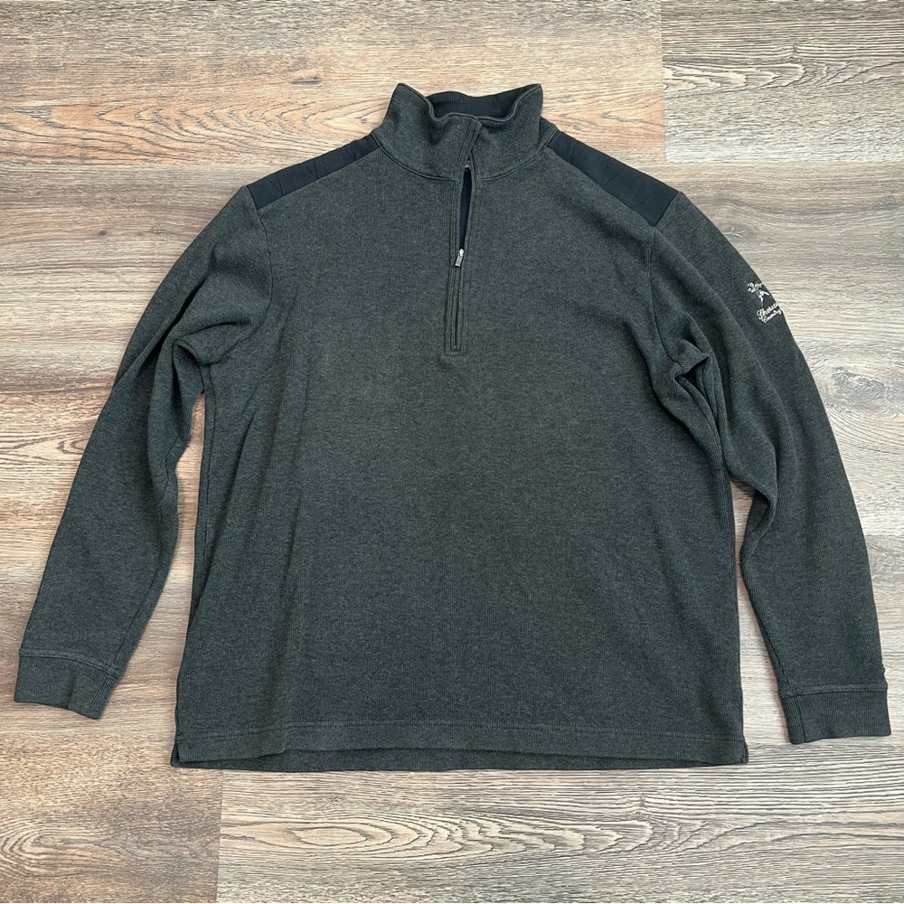 ❄️ Tiger Woods Collection Quarter Zip Pullover Sherwood Country Club XL
